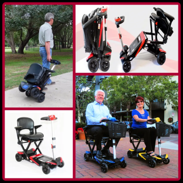 🦼Best Gift For Family💝Transformer Remote Control Folding Scooter