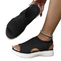 👡 Women's breathable mesh wedge sandals – lightweight and comfortable